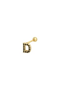 Negro / Piercing D Negro Cobre,Acero inoxidable Imagen12
